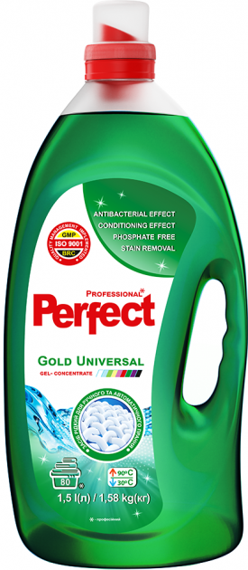 Гель для прання GOLD UNIVERSAL, PERFECT 1500 мл